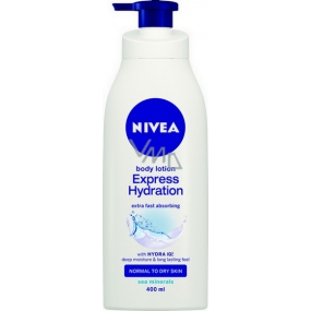 Nivea Express Hydration Light Körperlotion 400 ml normale bis trockene Haut