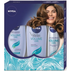Nivea Volume Care Shampoo 250 ml + Spülung 200 ml + Volume Sensation Haarspray 250 ml, Kosmetikset