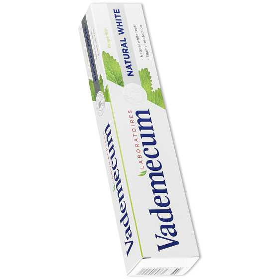 Vademecum Natural White Zahnpasta mit dem Duft von Minze 75 ml