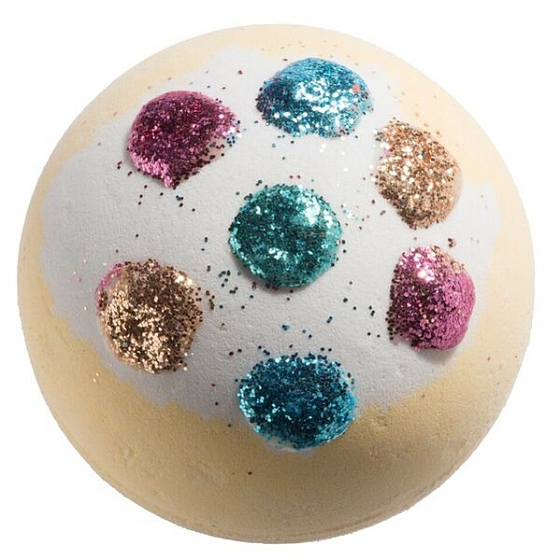 Bomb Cosmetics Sparkling Polka Dots Schaumbadballer 160 g