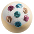 Bomb Cosmetics Sparkling Polka Dots Schaumbadballer 160 g