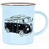 Albi Keramikdose Minibus blau 320 ml