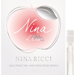 Nina Ricci Nina L Eau Eau Fraiche Eau de Toilette für Frauen 1,5 ml mit Spray, Fläschchen