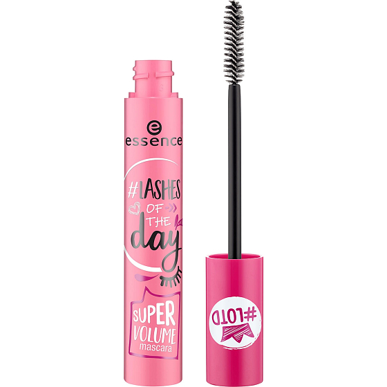 Essenz Wimpern des Tages Super Volume Mascara Schwarz 12 ml