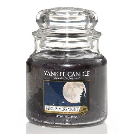 Yankee Candle Midsummer's Night - Sommernacht Duftkerze Classic mittleres Glas 411 g