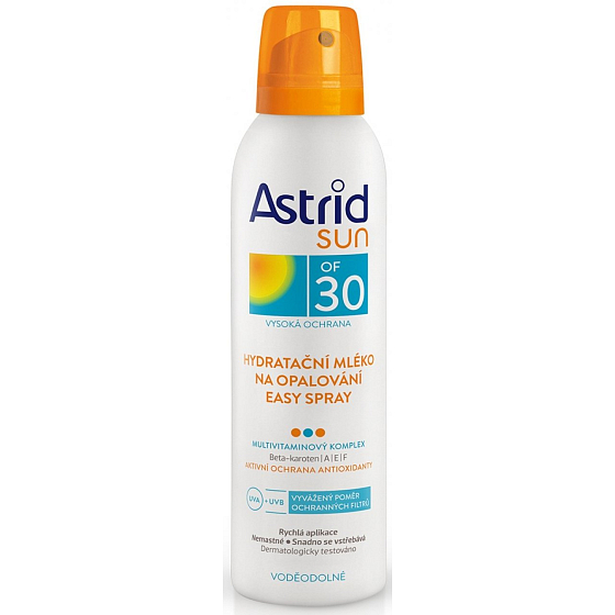 Astrid Sun Easy OF30 feuchtigkeitsspendendes Sonnenschutzspray 150 ml