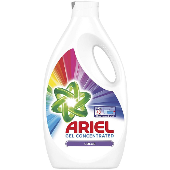 Ariel Color Flüssigwaschmittel für Buntwäsche 40 Waschladungen 2,2 l