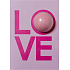 Bomb Cosmetics Love Card Sprudelnde Grußkarte mit Badekugel 40 g