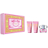 Versace Bright Crystal Eau de Toilette für Frauen 50 ml + Körperlotion 50 ml + Duschgel 50 ml, Geschenkset