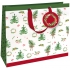 Nekupto Geschenk Papiertüte Luxus 33 x 33 cm Weihnachten WLIL 1789