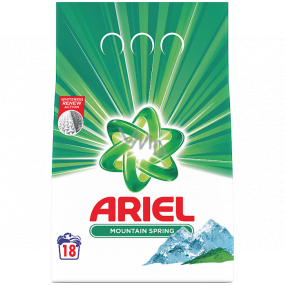 Ariel Mountain Spring Waschpulver für saubere und duftende Wäsche ohne Flecken 18 Dosen 1,35 kg