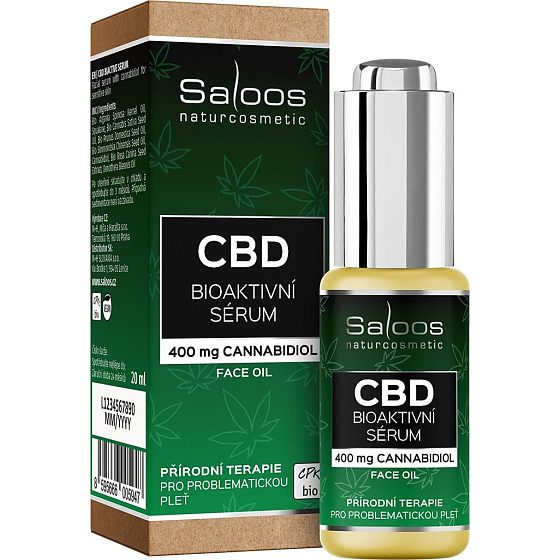 Saloos CBD bioaktives Serum für problematische Haut 20 ml