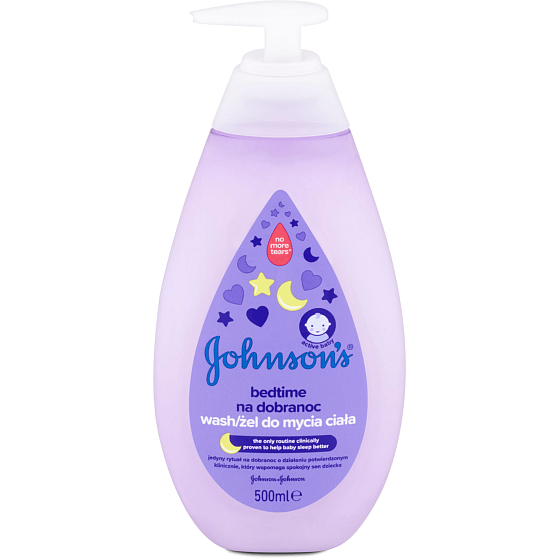 Johnson & Johnson Baby Bedtime Goodnight Wash Gel für Babys 500 ml