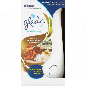 Glade Sense & Spray Sensual Sandalwood & Jasmine - Sensual Sandalwood & Jasmine automatischer Lufterfrischer 18 ml Spray