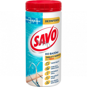 Savo Maxi 3in1 Chlortabletten Pool Desinfektionskomplex 1,2 kg