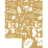 Nekupto Weihnachtsgeschenkpapier 70 x 1000 cm Goldener Mistelzweig, Aufschrift