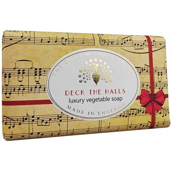 English Soap Glühwein Weihnachten natürliche parfümierte Toilettenseife mit Sheabutter 190 g