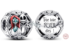 Charms Sterling Silber 925 Tim Burton - The Nightmare Before Christmas, Perle für Weihnachtsarmband