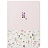 Albi Wochenkalender 18 Monate 2024 - 2025 Violett, Wiesenblumen 12,5 cm x 17 cm x 1,3 cm