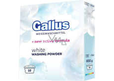 Gallus prací prášek White, 10 dávek, 600g