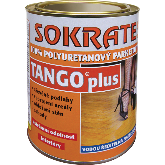 Sokrates Tango Plus Polomat Parkettlack für Holzfußböden, 600 g