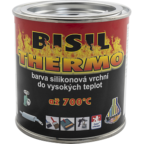 Bisil Thermo hitzebeständige Farbe 700 °C, 0199 schwarz, 350 g