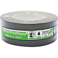 Mako Standard Textilreparaturband, schwarz, 48 mm × 50 m