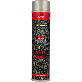 Motip Rallye Acryl-Autolack für Felgen, silber, 600 ml
