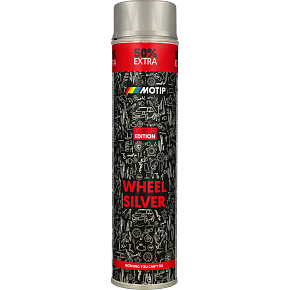 Motip Rallye Acrylatlack für Felgen, silber, 600 ml