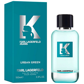 Karl Lagerfeld Jeans Urban Green Eau de Toilette für Männer 100 ml