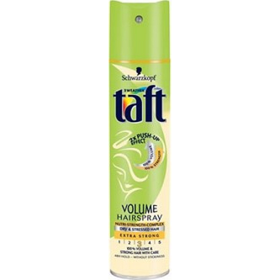 Taft Volume Dry & Stresse mit doppeltem Push-up-Haarspray 250 ml