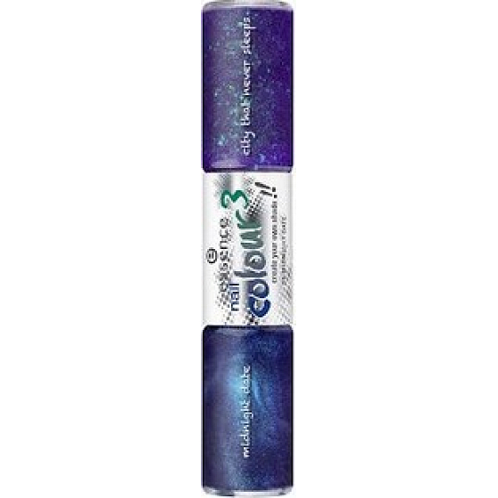 Essence Nail Art Color3 Nagellack 01 Mitternacht Date 2x4 ml