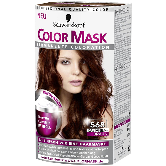 Schwarzkopf Color Mask Haarfarbe 568 Maroon