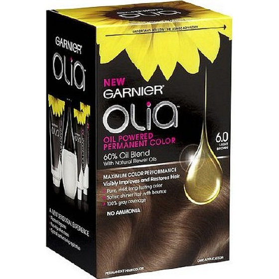 Garnier Olia Ammoniakfrei Haarfarbe 6.0 Hellbraun