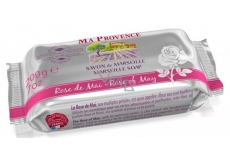 Ma Provence Bio Spring Rose echte Marseille Toilettenseife 200 g