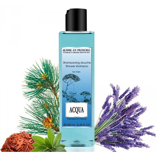 Jeanne en Provence Men Aqua 2in1 Shampoo und Duschgel 250 ml