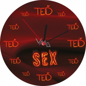 Albi Uhr in der Dose Zeit für Sex 9 cm