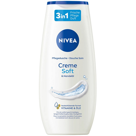 Nivea Creme Soft Duschgel Basispflege 250 ml