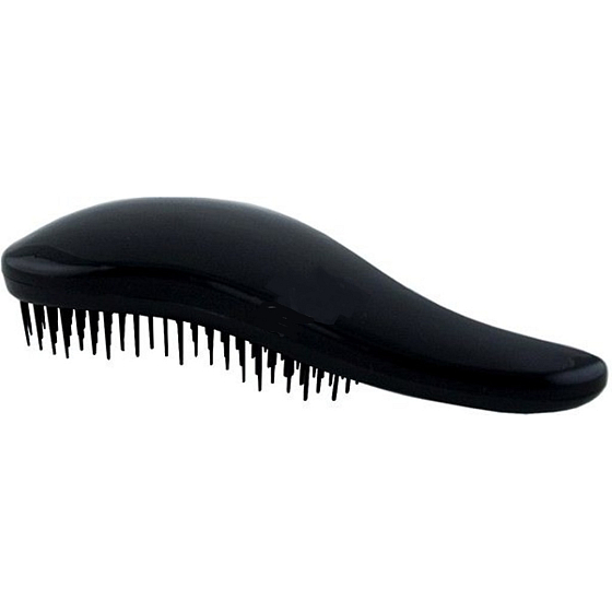 Dtangler Detangling Brush Brush zum einfachen Kämmen von Haaren 18,5 cm schwarz