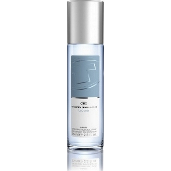 Tom Tailor Liquid Man parfümiertes Deodorantglas 75 ml