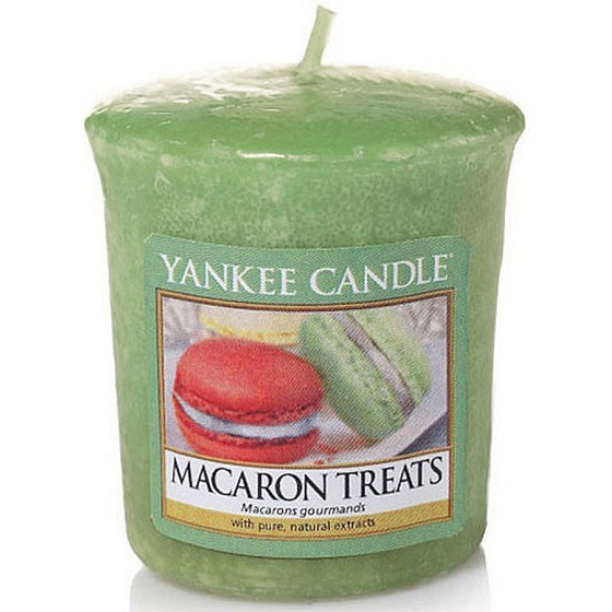 Yankee Candle Macaron Treats - Votivkerze mit Makronenduft 49 g