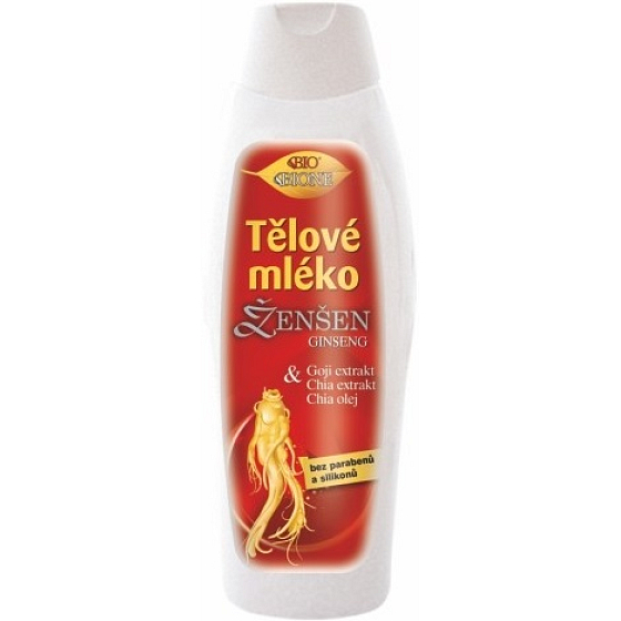 Bione Cosmetics Ginseng Körperlotion für alle Hauttypen 500 ml
