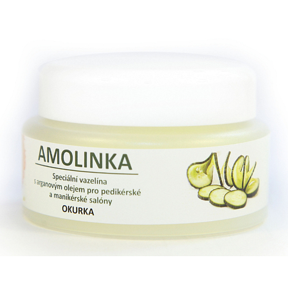 Amoené Amolinka Vaseline mit Arganölduft Tschechische Gurke 100 ml