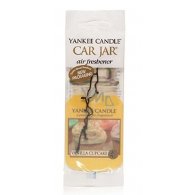Yankee Candle Vanilla Cupcake - Vanille Cupcake Klassisch duftendes Auto-Tag-Papier 12 g