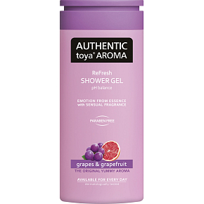 Authentic Toya Aroma Duschgel Traube und Grapefruit, 400 ml