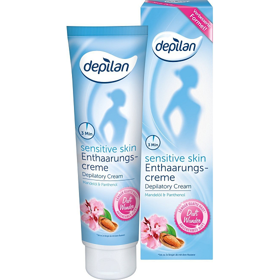 Depilan Enthaarungscreme für empfindliche Haut 100 ml