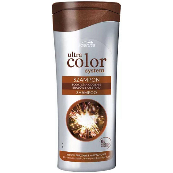 Joanna Ultra Color System Brown Shampoo für braunes und kastanienbraunes Haar 200 ml