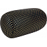Albi Entspannungskissen Schwarze und goldene Tupfen 43 x 15 cm