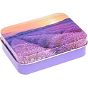 Esprit Provence Lavendel Toilettenseife 60 g + Lavendelduftbeutel + Blechdose mit Bild eines Lavendelfeldes, Kosmetikset für Damen
