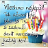 Albi Magnet Alles Gute zum Geburtstag! 6,5 x 6,5 cm
